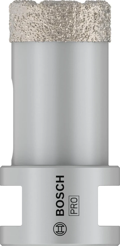 Bosch 1x PRO Multi Material Dry Diamond Core Cutters for Bore 22.23 and Small Angle Grinders (for Tiles, Hard tiles, Ø 25 mm, Professional Accessory Small Angle Grinder)