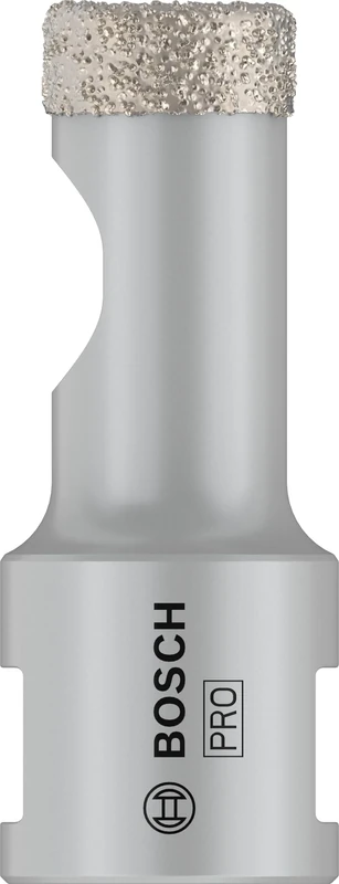 Bosch 1x PRO Multi Material Dry Diamond Core Cutters for Bore 22.23 and Small Angle Grinders (for Tiles, Hard tiles, Ø 16 mm, Professional Accessory Small Angle Grinder)