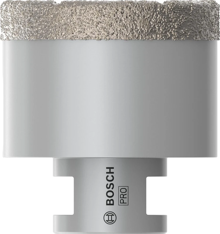 Bosch 1x PRO Multi Material Dry Diamond Core Cutters for Bore 22.23 and Small Angle Grinders (for Tiles, Hard tiles, Ø 57 mm, Professional Accessory Small Angle Grinder)