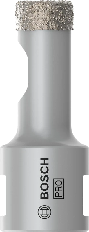 Bosch 1x PRO Multi Material Dry Diamond Core Cutters for Bore 22.23 and Small Angle Grinders (for Tiles, Hard tiles, Ø 14 mm, Professional Accessory Small Angle Grinder)