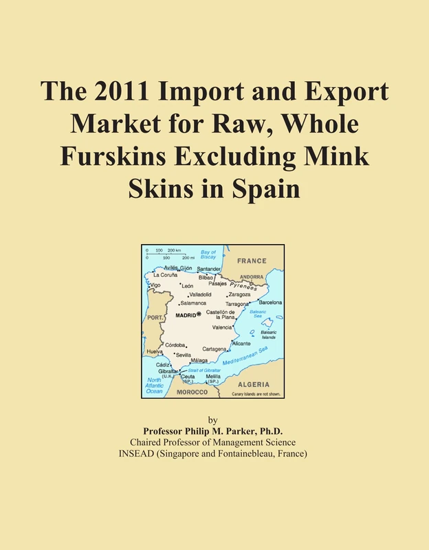 The 2011 Import and Export Market for Raw, Whole Furskins Excluding Mink Skins in Spain