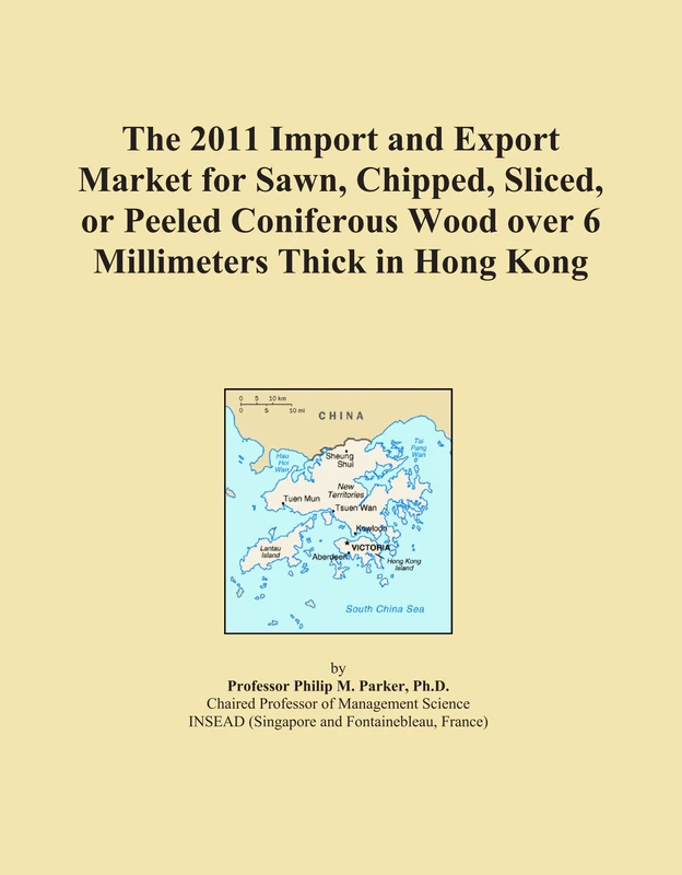 The 2011 Import and Export Market for Sawn, Chipped, Sliced, or Peeled Coniferous Wood over 6 Millimeters Thick in Hong Kong