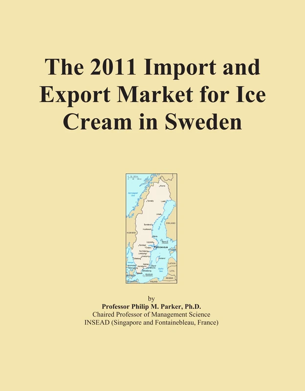 2011 Import Export Market Ice Cream Sweden - Economics