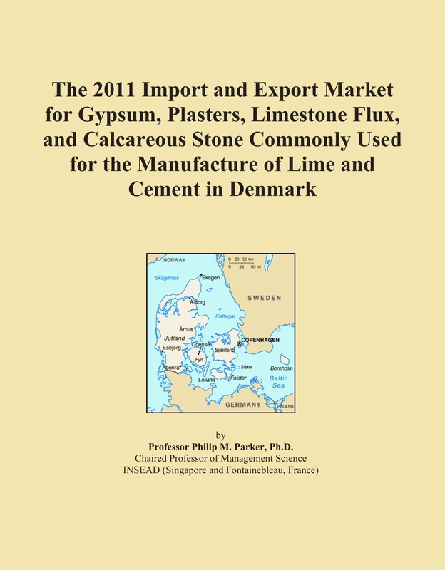 The 2011 Import and Export Market for Gypsum, Plasters, Limestone Flux, and Calcareous Stone Commonly Used for the Manufacture of Lime and Cement in Denmark