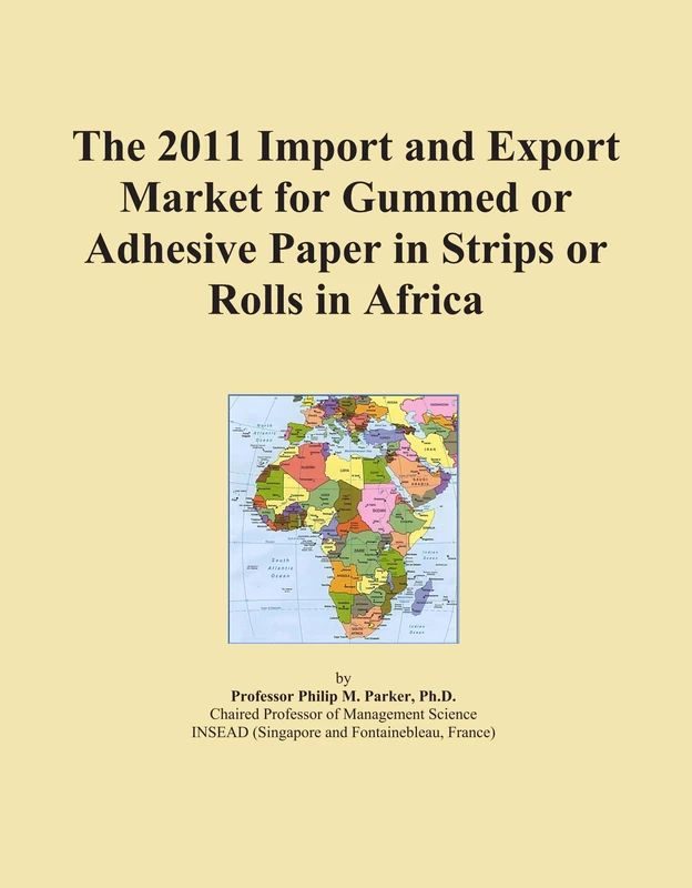 The 2011 Import and Export Market for Gummed or Adhesive Paper in Strips or Rolls in Africa