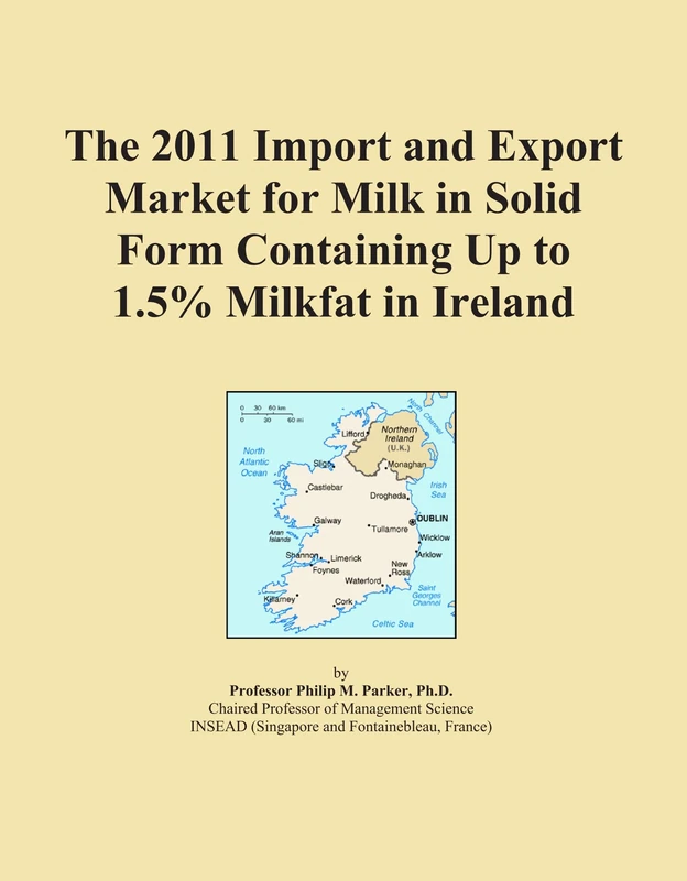 2011 Import Export Market Milk Solid Form Ireland