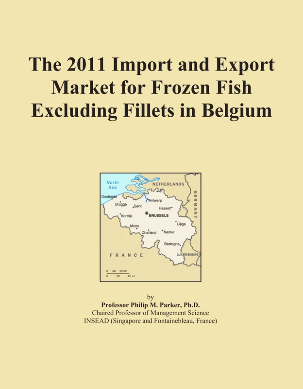 The 2011 Import and Export Market for Frozen Fish Excluding Fillets in Belgium