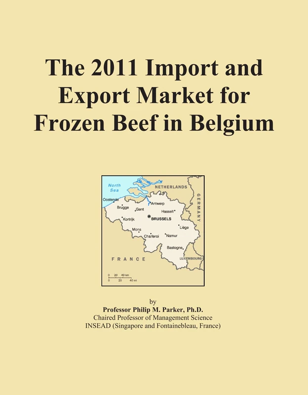 The 2011 Import and Export Market for Frozen Beef in Belgium