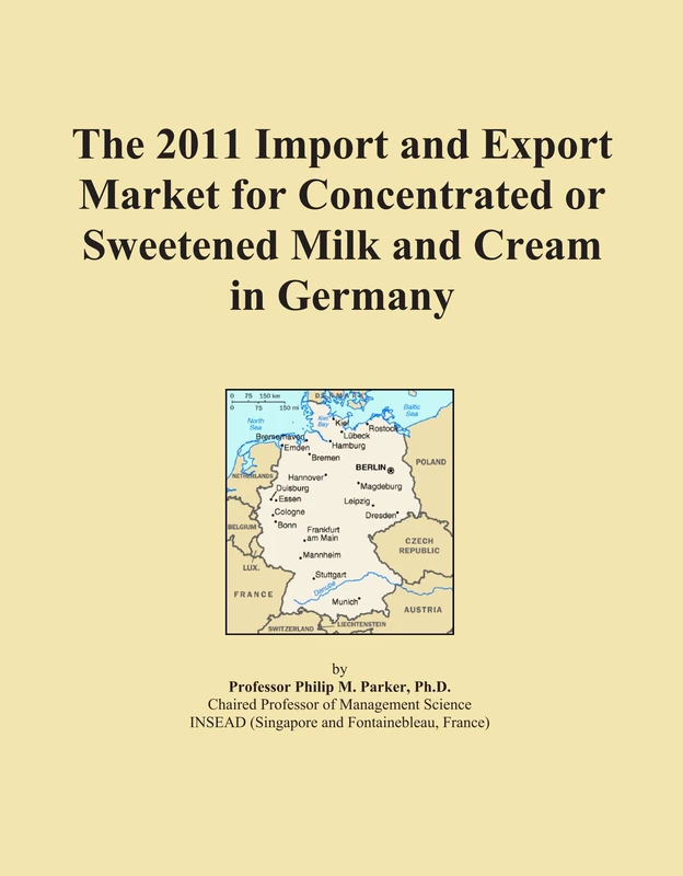 The 2011 Import and Export Market for Concentrated or Sweetened Milk and Cream in Germany