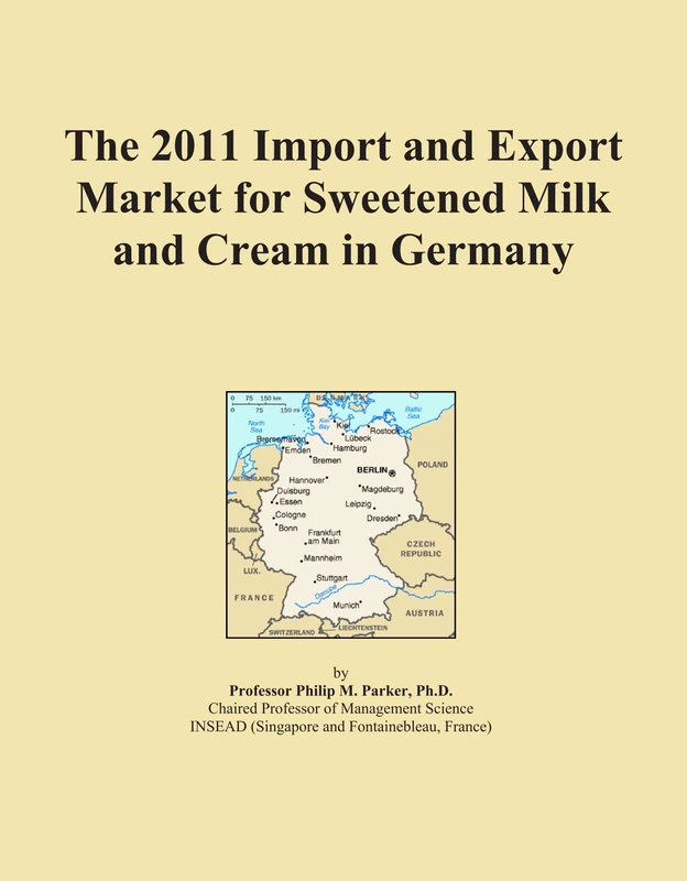 2011 Import Export Market Sweetened Milk Cream Germany