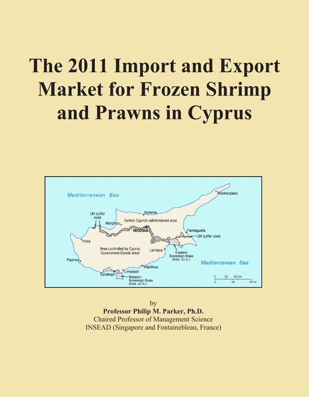 The 2011 Import and Export Market for Frozen Shrimp and Prawns in Cyprus