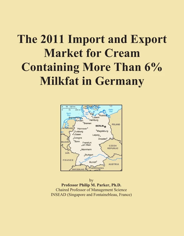 The 2011 Import and Export Market for Cream Containing More Than 6% Milkfat in Germany