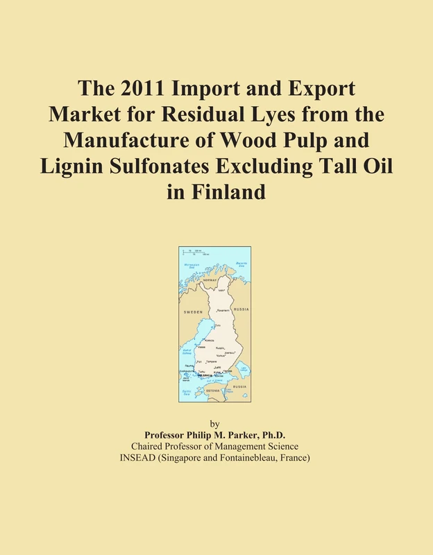 The 2011 Import and Export Market for Residual Lyes from the Manufacture of Wood Pulp and Lignin Sulfonates Excluding Tall Oil in Finland