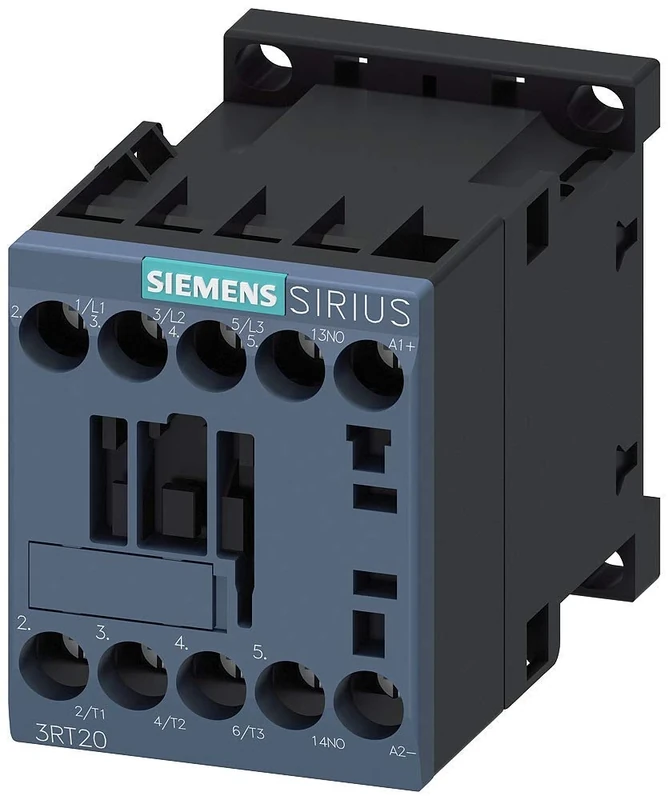 Siemens 3RT2017-1BB41 CONTACTOR, AC-3, 5.5KW/400V, 1NO, DC 24V, 3-Pole, SZ S00 Screw Terminal ., White