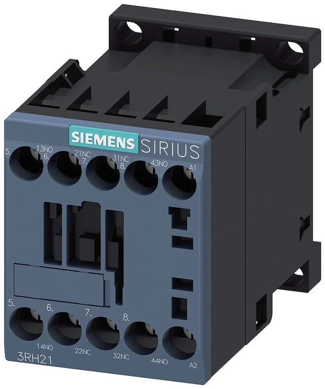 Siemens 3RH2122-1AP00 Contactor Relay, 2No+2Nc, AC 230V, 50/60 Hz, Size S00, Screw Terminal, White