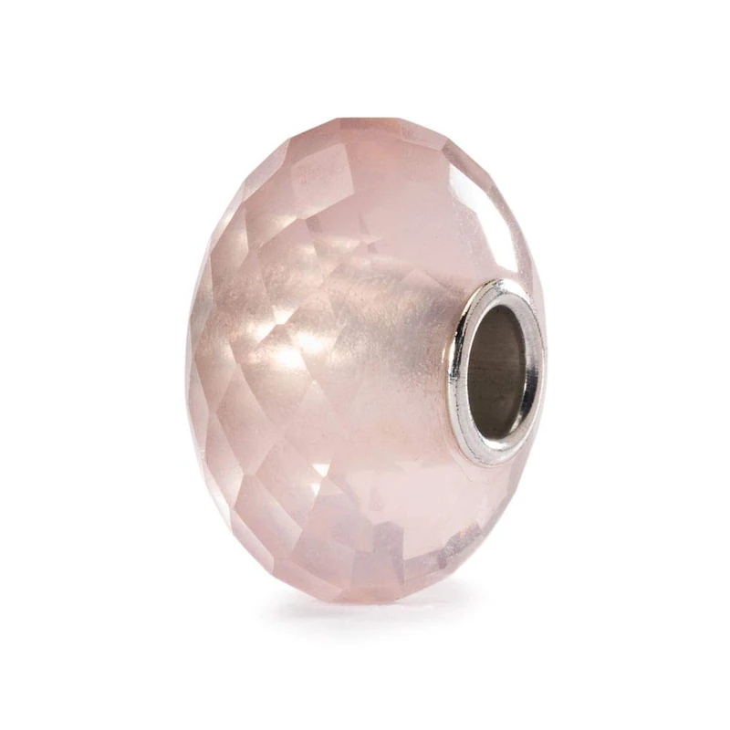 Trollbeads Gemstone Bead Rose Quartz