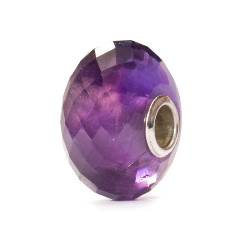 Trollbeads Gemstone Bead Amethyst - Image 1