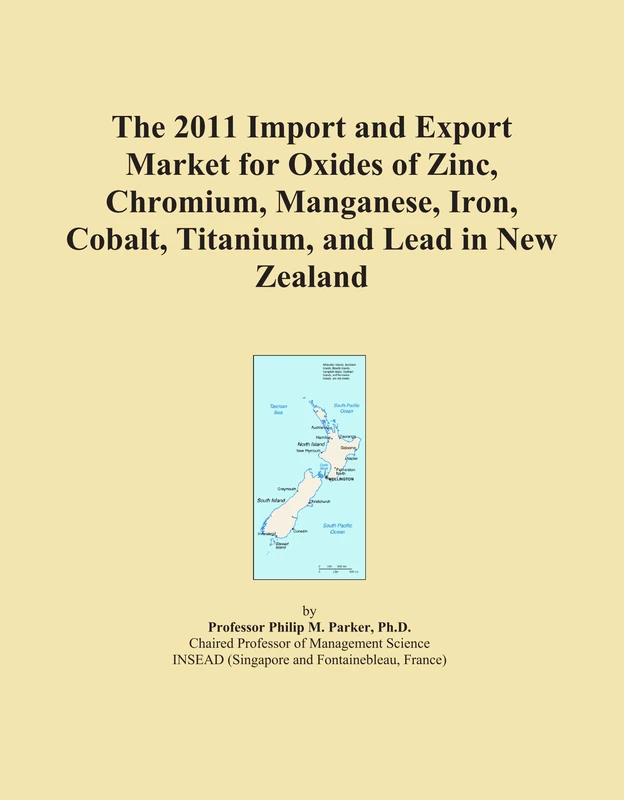 The 2011 Import and Export Market for Oxides of Zinc, Chromium, Manganese, Iron, Cobalt, Titanium, and Lead in New Zealand