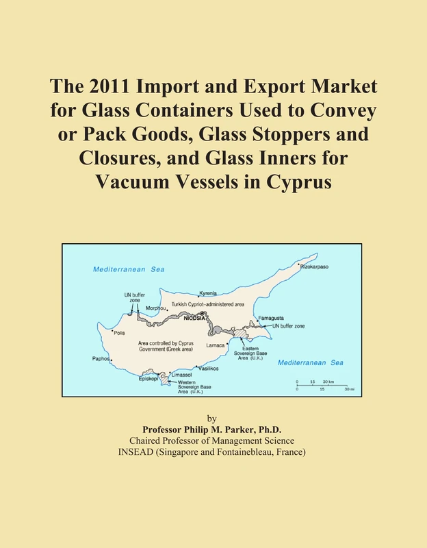The 2011 Import and Export Market for Glass Containers Used to Convey or Pack Goods, Glass Stoppers and Closures, and Glass Inners for Vacuum Vessels in Cyprus