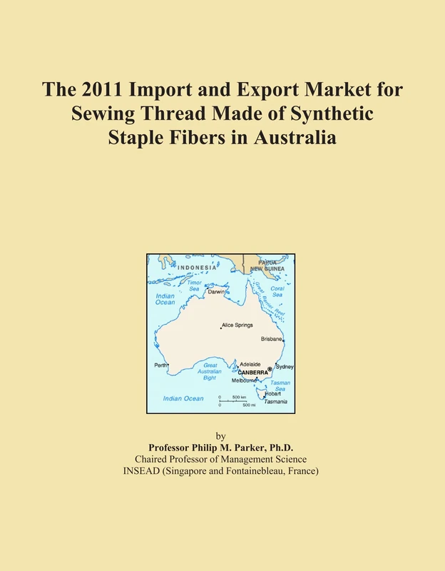 The 2011 Import and Export Market for Sewing Thread Made of Synthetic Staple Fibers in Australia