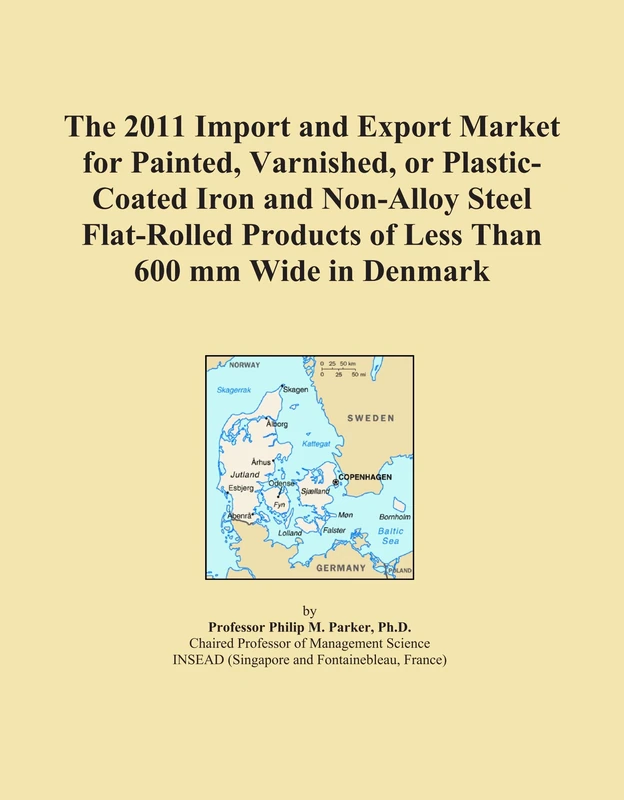 The 2011 Import and Export Market for Painted, Varnished, or Plastic-Coated Iron and Non-Alloy Steel Flat-Rolled Products of Less Than 600 mm Wide in Denmark