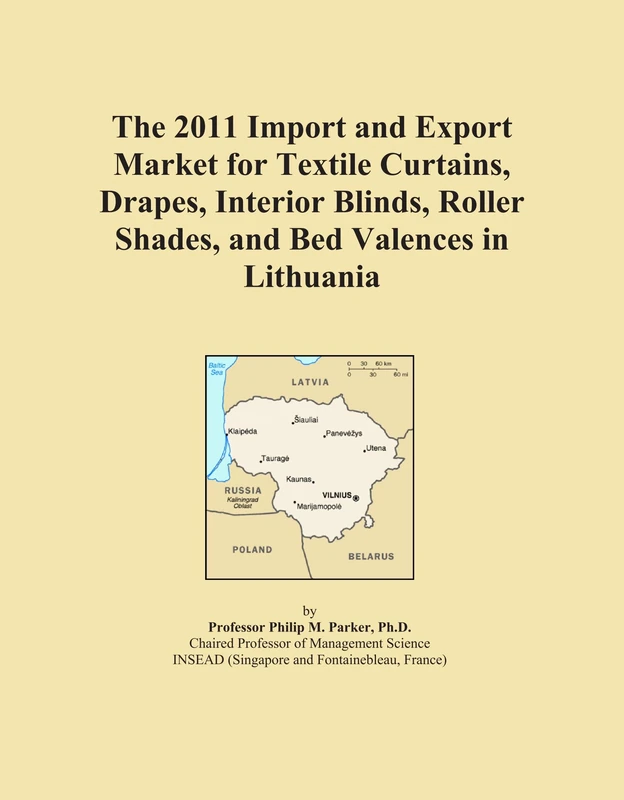 The 2011 Import and Export Market for Textile Curtains, Drapes, Interior Blinds, Roller Shades, and Bed Valences in Lithuania