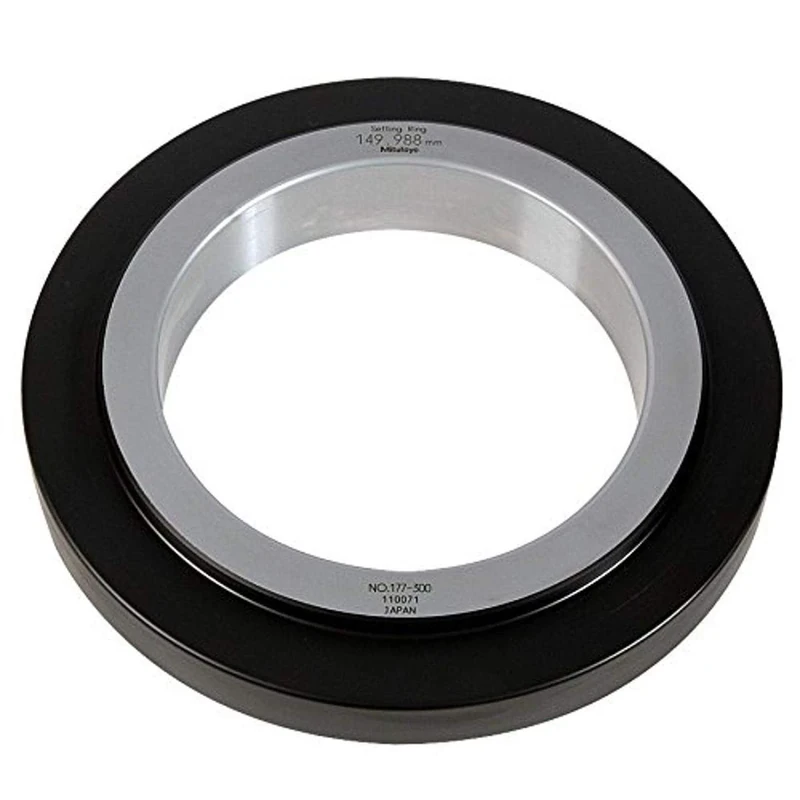 Mitutoyo 177-300 Setting Ring for Inside Micrometre, Holtest and Dial Bore Gage, Metric, 150 mm Size