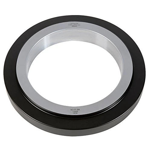 Mitutoyo 177-308 Setting Ring for Inside Micrometre, Holtest and Dial Bore Gage, Metric, 250 mm Size