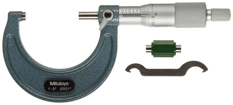 Mitutoyo 103-132 Micrometer 1-2" with 0.0001" Graduation