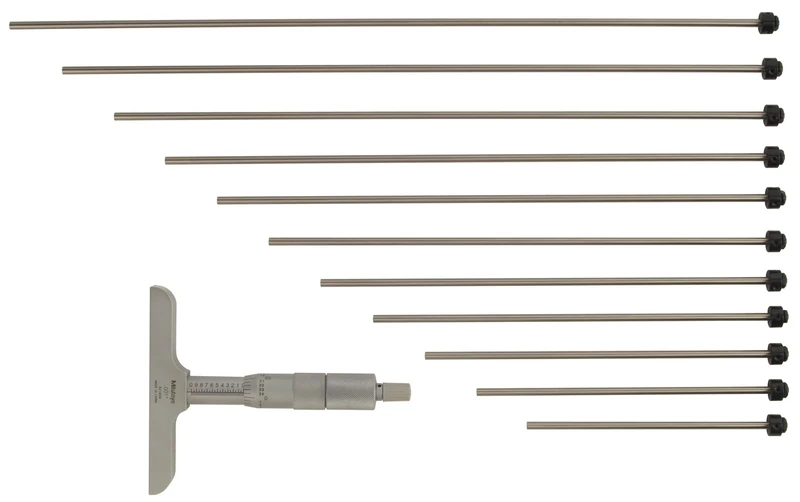 Mitutoyo 129-149 Depth Micrometre, Range 0"-12"