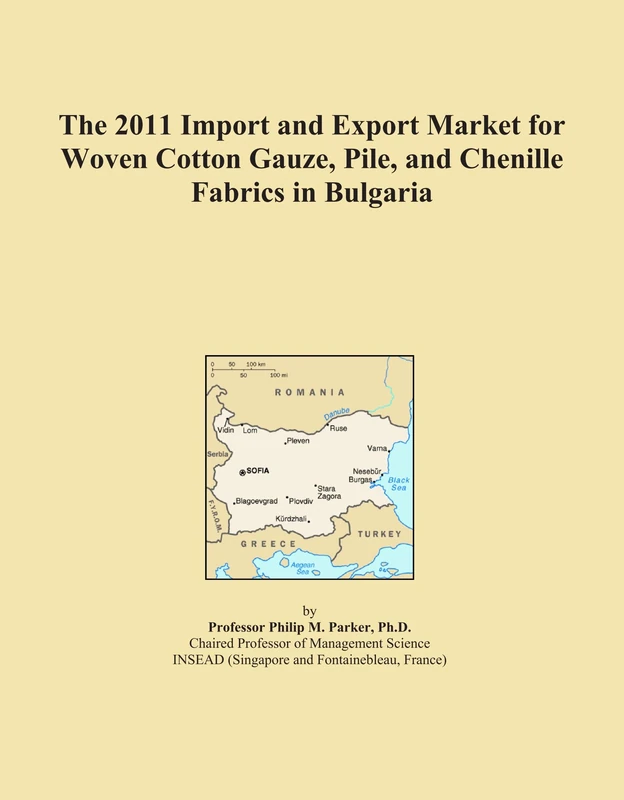 2011 Import Export Market Woven Cotton Gauze Bulgaria