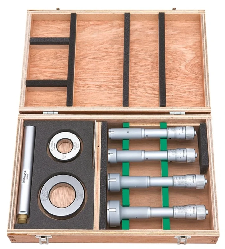 Mitutoyo 368-992 Bore Micrometre Set, 20 mm-50 mm