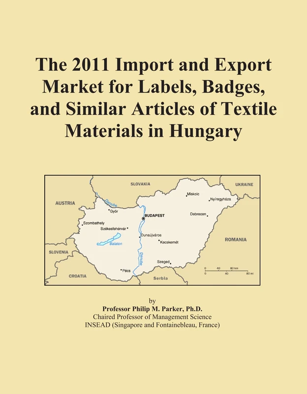 2011 Import Export Market Labels Badges Textile Hungary