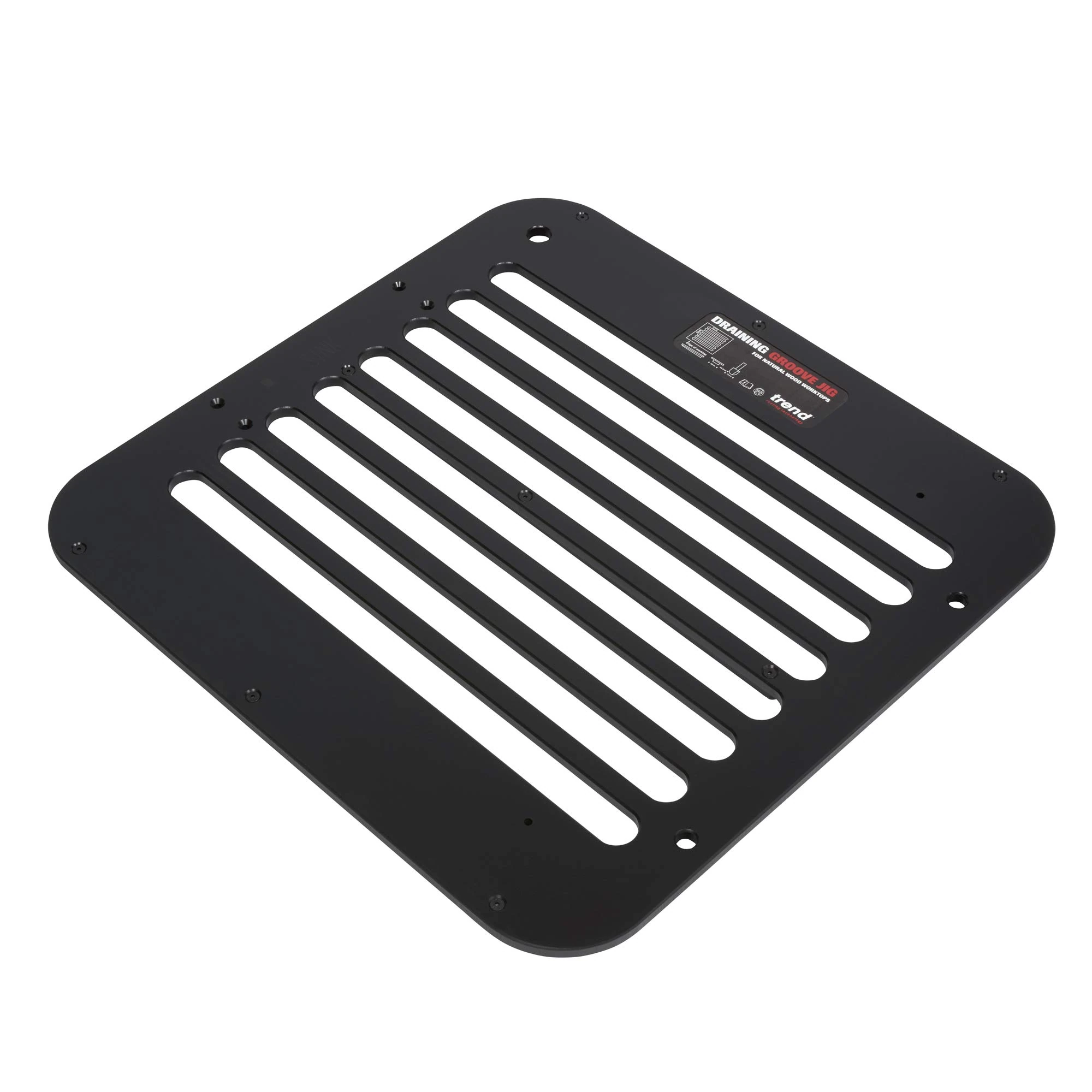 Trend Draining Groove Routing Jig for Installing Belfast, Farmhouse, and Undermount Sinks, DG/JIG