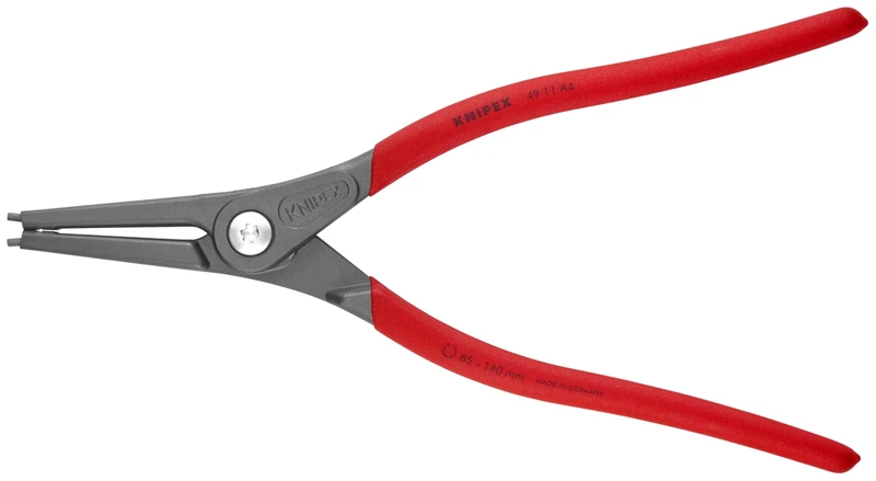 Knipex 4911A4 External Straight Precision Retaining Ring Pliers 12.75-Inch