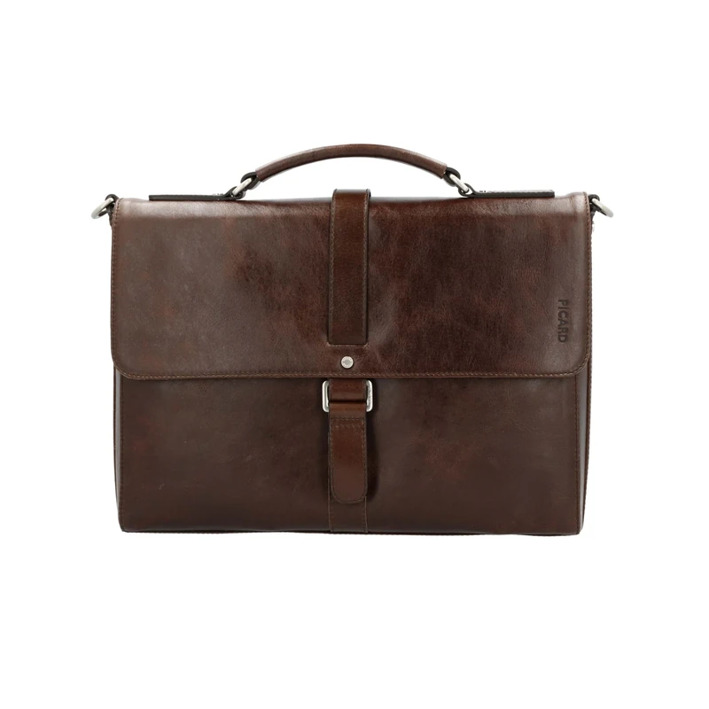 Picard Buddy Men's Briefcase Brown/cafe 38x29x8 - Image 1