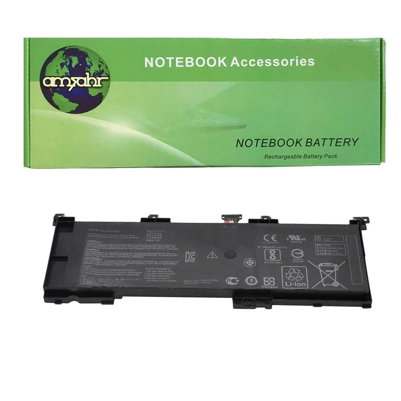 amsahr 15.2 V 4020 mAh Replacement Battery for ASUS C41N1531/GL502VS-1A