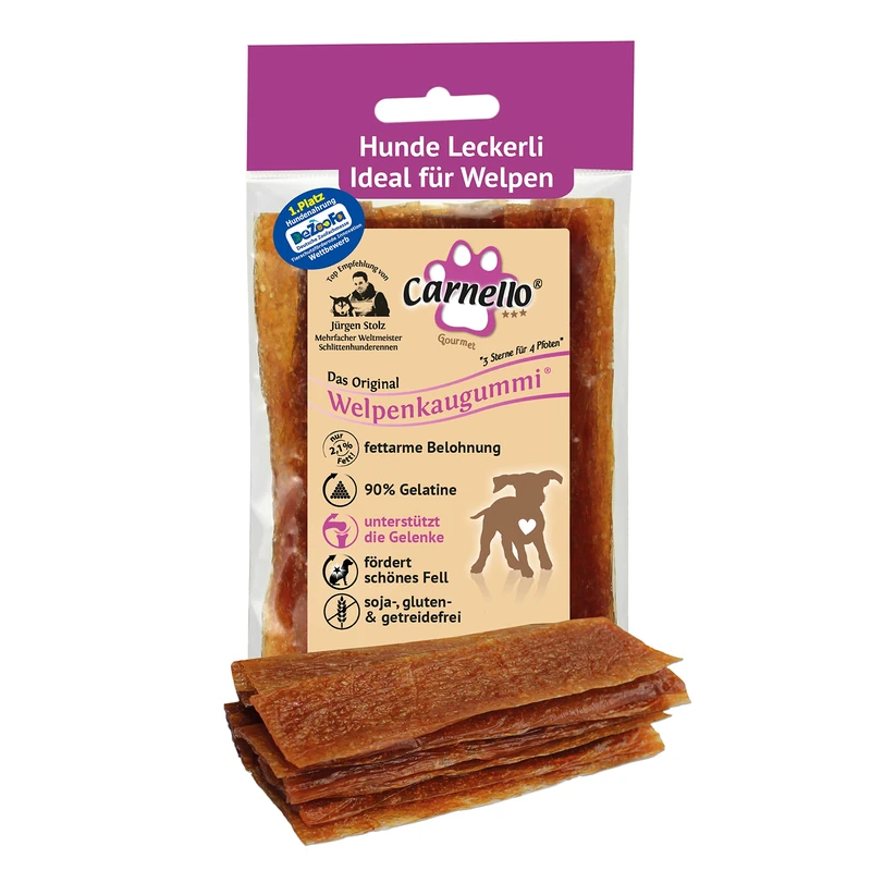 Carnello Dog Chewing Gum 60g - Image 1