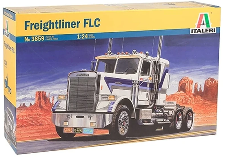 ITALERI ITA3859 FREIGHTLINER Scale Model kit, White, Black, Mittel