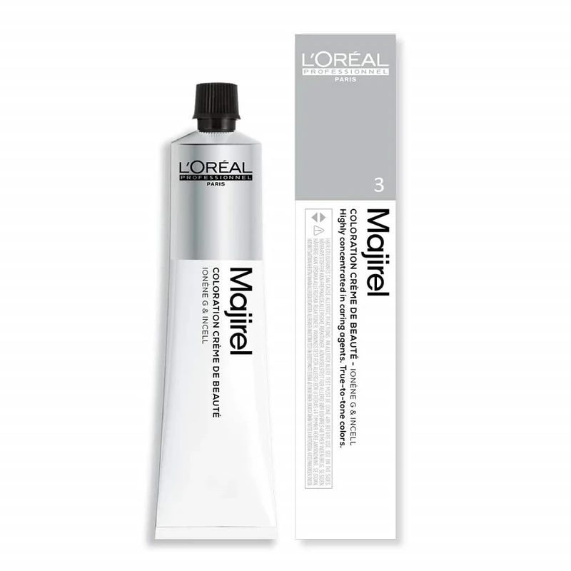 L'OREAL Majirel Colour Cream 50g Tube - 100% Grey Coverage
