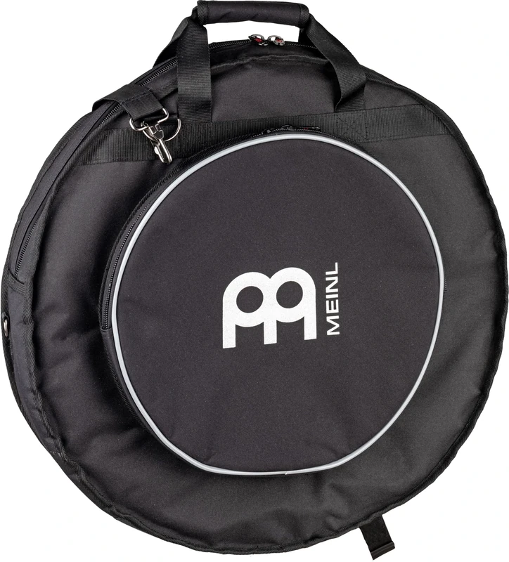 Meinl Cymbals Pro Cymbal Backpack 22 inch (55,88cm) with 15 inch Hi-Hat Compartment and Exterior Pocket for Drum Kit – Heavy Duty Fabric, Padded Backpack Straps, Plus Strong Carrying Grip (MCB22-BP)
