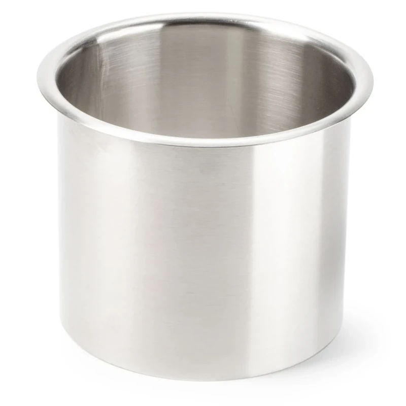 San Jamar L360C Large Stainless Steel Trash Chute, 6-3/5" - Image 1