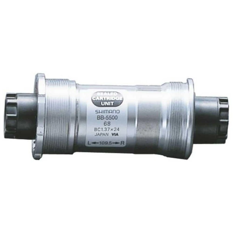 Shimano Unisex - Adult BB-5500 Bottom Bracket, Silver, 118.5 mm
