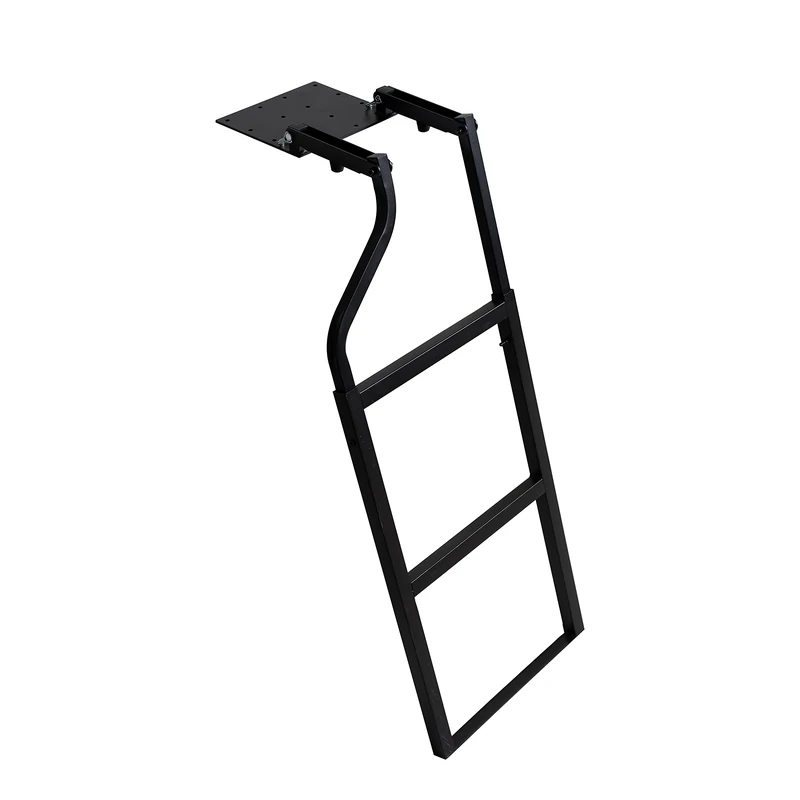 Traxion 5-100 Tailgate Ladder - Black Truck Bed Access