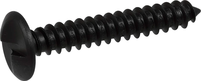 Hillman 230372 Heat-Treated One-Way Lag Screw, Black, 5/16" x 3"