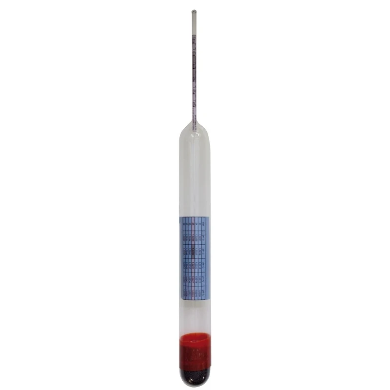 Dupla Marin Precision Hydrometer I For Most Accurate Density Measurement I Built-in Conversion Chart Density Salinity Temperature in Glass Body - Image 1