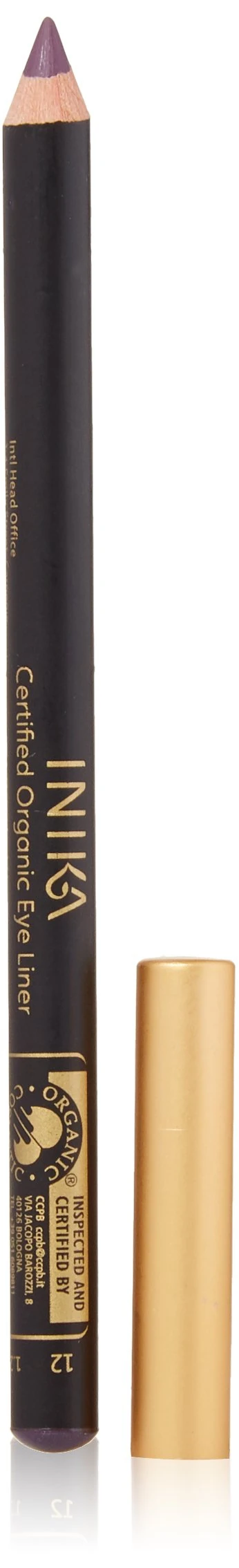INIKA Certified Organic Eye Liner, Purple Minx