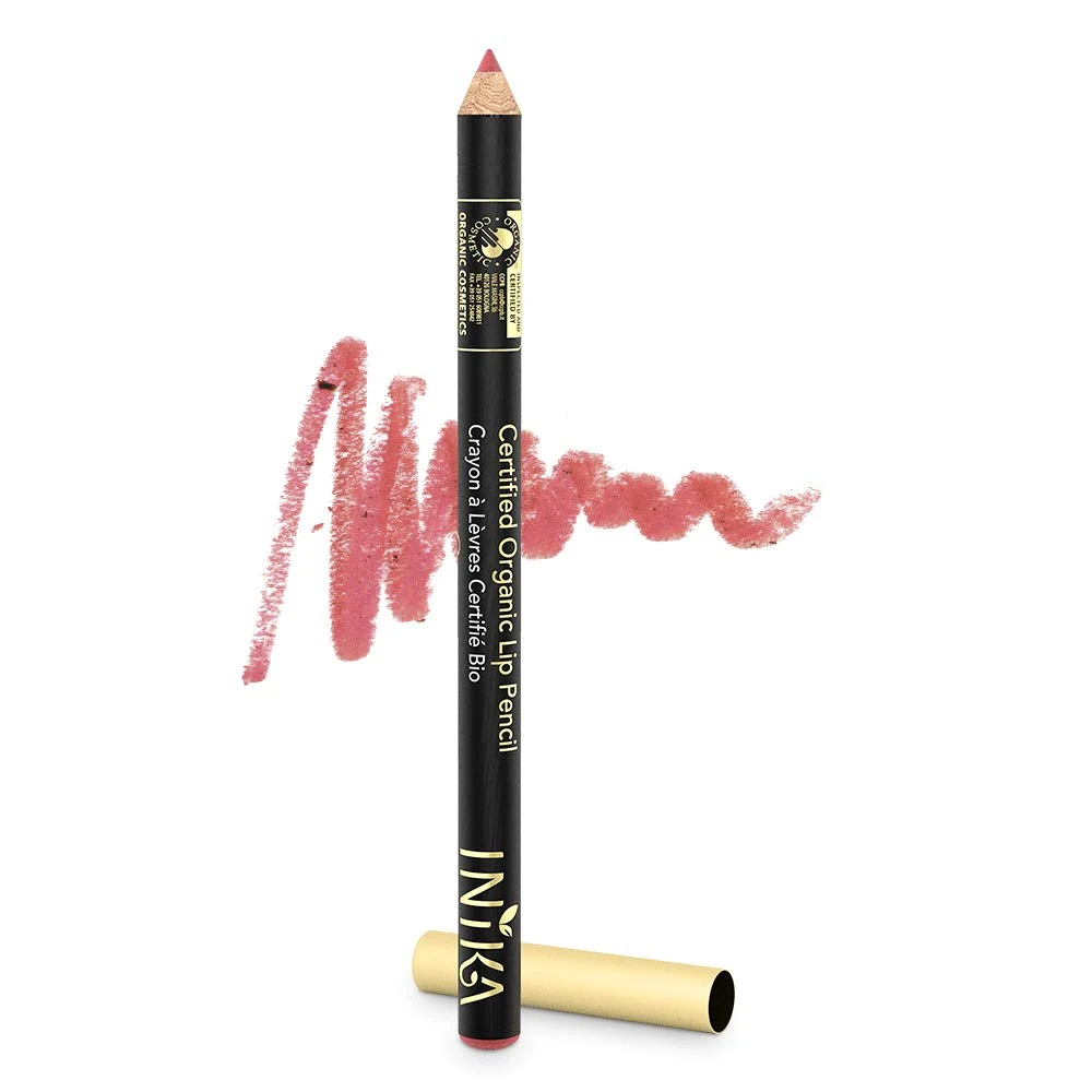 INIKA Certified Organic Lip Liner, Moroccan Rose