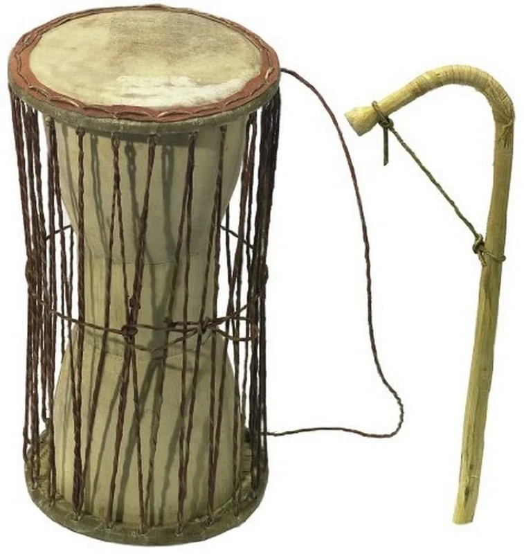 Gewa Kamballa Talking Drum 30 cm - Brown Goat Skin
