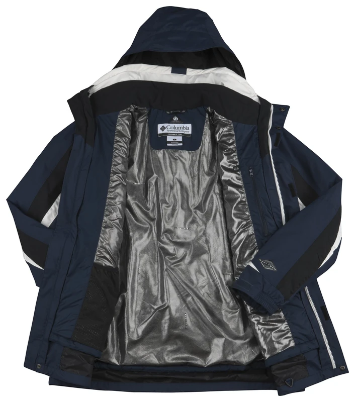 Columbia Men's Whirlibird Insulated Interchange Parka - Columbia Navy, XX-Large - Image 1